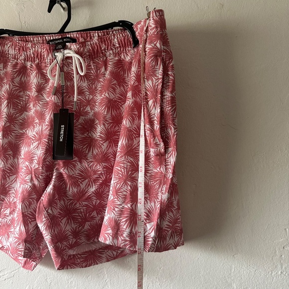 Michael Kors Palm Tree Swim Trunks - Size XL (M002) - Picture 5 of 9